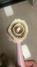 babycare嬰兒梳子寶寶去頭垢刷按摩新生兒童洗澡洗頭軟毛刷子套裝 沃格粉 曬單實(shí)拍圖