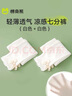 棉奇熊女童打底褲夏季薄款莫代爾七分褲兒童外穿褲子女寶寶夏裝防蚊褲子 M036-白+白-2條【薄款透氣】 120 cm 曬單實(shí)拍圖