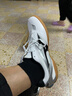 美津濃（MIZUNO）專(zhuān)業(yè)乒乓球鞋RX4男女緩震防滑比賽訓練排球鞋羽毛球鞋綜合訓練鞋 白黑銀 81GA183009 RX4 41 =265mm 曬單實(shí)拍圖