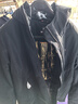 諾詩(shī)蘭25秋冬新款戶(hù)外男士三防石墨烯升溫保暖外套3M新雪麗防潮保暖棉服 純黑色 XL (180) 曬單實(shí)拍圖
