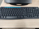 羅技（Logitech）MK275 鍵鼠套裝 無(wú)線(xiàn)鍵鼠套裝 辦公鍵鼠套裝 全尺寸 商務(wù)鍵鼠套裝 帶無(wú)線(xiàn)2.4G接收器 黑藍色 曬單實(shí)拍圖