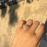 ICESTRELLA進(jìn)口莫桑石鉆戒女愛(ài)心款心形戒指一克拉求婚結婚訂婚送女友 1克拉莫桑石閉口 9碼 曬單實(shí)拍圖