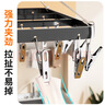 佳幫手晾衣架多夾子曬襪子神器鋁合金晾曬架陽(yáng)臺家用多功能曬內衣夾26夾 曬單實(shí)拍圖