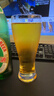 京東京造 啤酒杯 扎啤玻璃杯高端精釀北歐風(fēng)酒杯收腰杯子415ml 兩只裝 曬單實(shí)拍圖