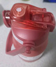 美物德品老人防嗆護理杯癱瘓臥床病人喝水杯吸管喝流食杯硅膠喂食器專(zhuān)用杯 護理杯四件套紅色500ml 曬單實(shí)拍圖