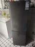 奧克斯（AUX）實(shí)標125升家用雙兩門(mén)電冰箱大容量節能宿舍租房寢室用上冷藏下冷凍小型冰箱BCD-125K160L珍珠白 星河灰 曬單實(shí)拍圖