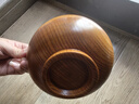 酸棗木整木兒童木碗家用木頭碗防燙加厚米飯碗實(shí)木湯碗防摔面碗 【整木原木色】15cm湯木碗 曬單實(shí)拍圖