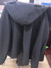 KOLON SPORT/可隆風(fēng)脊石墨烯軟殼夾克 女子戶(hù)外運動(dòng)防潑水防靜電防風(fēng)外套 LKJK5WNT04-BK 黑色 M 165/88A 曬單實(shí)拍圖