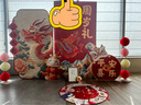 繽紛喜品周歲場(chǎng)景布置龍寶寶周歲生日布置全套和抓周道具背景墻裝飾kt板 1.8米龍寶周歲禮布置Y2-抓周全套 聯(lián)系客服可定制姓名日期 曬單實(shí)拍圖