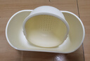 【懶人必備】嗑瓜子神器零食水果收納盒堅果客廳茶幾家用瀝水果盤(pán) 【顏色隨機】懶人雙層·瀝水果盤(pán) 曬單實(shí)拍圖