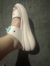 卡駱馳（CROCS）經(jīng)典泡芙?jīng)鲂孢m耐磨坡跟泡芙鞋戶(hù)外拖鞋|207670 石英粉-6UR(含智必星) 36 (220mm) 37 曬單實(shí)拍圖