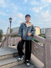 G.duck男童棉服牛仔外套加絨加厚秋冬款2026新款冬季棉襖男孩大兒童冬裝 藍色升級款加絨加厚更保暖90適合身高80-90年齡 170 適合身高160- 170cm年齡14-15歲 曬單實(shí)拍圖