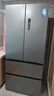 美的（Midea）M60系列520純平全嵌法式多門(mén)四開(kāi)門(mén)家用冰箱超薄嵌入雙系統循環(huán)大容量家用冰箱BCD-520WUFPZM(E) 曬單實(shí)拍圖