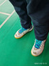YONEX尤尼克斯羽毛球鞋yy入門(mén)級訓練減震動(dòng)力墊男女SHB101CR白/藍 40碼 曬單實(shí)拍圖