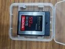 SanDisk閃迪512GB Extreme PRO CFexpress 卡 B型 SDCFE-512G-GN4NN micro sdxc 接口 XQD 內存類(lèi)型 銀色 曬單實(shí)拍圖