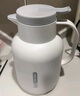 JEKO&JEKO保溫壺家用暖水壺熱水瓶宿舍學(xué)生開(kāi)水瓶佩立肯 1.3L月光白 曬單實(shí)拍圖