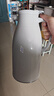 JEKO&JEKO保溫壺家用熱水瓶暖水壺宿舍大容量開(kāi)水瓶玻璃內膽 1.6L淺灰色 曬單實(shí)拍圖