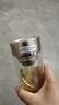 特美刻（TOMIC）雙層玻璃杯銀離子抗菌茶水分離杯鈦水杯辦公泡茶杯雙十一送禮 曬單實(shí)拍圖