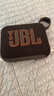 JBL GO4 音樂(lè )金磚四代 便攜式藍牙音箱 低音炮 戶(hù)外音箱 迷你小音響 極速充電長(cháng)續航 防水防塵 黑色 曬單實(shí)拍圖