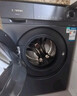 西門(mén)子（SIEMENS）小晶鉆plus深層凈洗 10kg滾筒洗衣機全自動(dòng) 深層凈洗 蒸汽除菌 羊毛洗 湖蘊藍 補貼 WG52H2X10W 曬單實(shí)拍圖