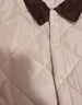 babylove嬰幼兒連體衣秋冬薄夾棉寶寶哈衣百搭外出服輕薄保暖棉服摩卡白棕 摩卡白棕 90cm 曬單實(shí)拍圖