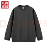 凡客誠品（VANCL）凡客官方店220克精梳棉長(cháng)袖T恤男士休閑圓領(lǐng)純棉潮流新款 鐵灰 L 曬單實(shí)拍圖