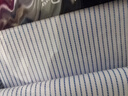 杉杉【DP免燙】長(cháng)袖襯衫男純棉條紋春秋商務(wù)正裝全棉 淡藍條紋 41 曬單實(shí)拍圖