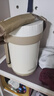 膳魔師（THERMOS）飯盒真空不銹鋼便當盒保溫飯盒多層便攜式大容量保溫桶TCBC/TCBG TCBG燕麥色附杯包餐具三層 曬單實(shí)拍圖