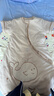 微笑·寶貝嬰兒睡袋秋冬款棉花內膽冬季加厚一體式純棉寶寶兒童防踢被春秋款 【100%棉花內膽】加厚350g/㎡ 80cm（適合0-18個(gè)月85cm以下） 曬單實(shí)拍圖