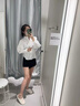 BIBK德國棉拖鞋簡(jiǎn)約日式靜音軟底地板鞋男女情侶四季通用居家月子鞋 米色 36 【適合35-36】 曬單實(shí)拍圖