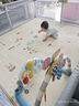 丸丫寶寶爬行墊嬰兒加厚家用爬爬墊xpe兒童整體墊1.8*2.0米2.5CM-軌道 曬單實(shí)拍圖