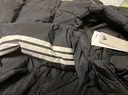 阿迪達(dá)斯adidas 男服 保暖長款冬裝三條紋休閑連帽羽絨服 JG3840 L 曬單實(shí)拍圖
