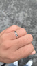 寶菲格PT950鉑金對戒指鉆石結婚白金男女情侶對戒定價(jià)活口可調節 鉑金單個(gè)男戒 【支持假一賠三，免費刻字】 曬單實(shí)拍圖