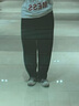 優(yōu)衣庫女裝快干休閑廓形褲運動彎刀鐮刀褲高腰速干新款479619 09 黑色 S /155/64A 曬單實拍圖
