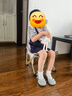 芭比童鞋女孩小皮鞋新款女童公主鞋女孩軟底水晶鞋單鞋DA6755 銀色 28 曬單實(shí)拍圖