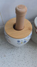 維艾（Newair）陶瓷搗蒜器家用手動(dòng)老式蒜臼子剝蒜泥神器石臼蒜泥搗碎罐藥研磨器 曬單實(shí)拍圖