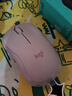 羅技（Logitech）M221無(wú)線(xiàn)鼠標 辦公鼠標 靜音鼠標 筆記本臺式機家用帶USB接收器 多色可選 M221 粉色 曬單實(shí)拍圖