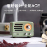 貓王收音機貓王音響貓王小王子OTR無(wú)線(xiàn)便攜式藍牙音箱復古小音響收音機 復古綠  曬單實(shí)拍圖