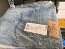 Lee【張凌赫代言】726舒適直筒丹寧復古水洗藍色男牛仔褲休閑潮流 中淺藍 31 (130-140斤可選) 曬單實(shí)拍圖