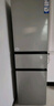 海爾（Haier）310升風(fēng)冷無(wú)霜三開(kāi)門(mén)多門(mén)家用小冰箱小型宿舍租房一級能效節能BCD-310WGHD3E7WV(銀) 曬單實(shí)拍圖