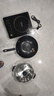 美的（Midea）電磁爐套裝家用大功率一鍵爆炒帶鍋電磁灶套裝火鍋電磁爐一體電炒鍋WK2102T配雙鍋 曬單實(shí)拍圖