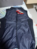 喬丹飛影金標p棉服背心男馬甲冬季保暖外套運動(dòng)跑步輕型背心棉衣 黑色 L P棉60g\㎡ 曬單實(shí)拍圖