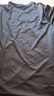 阿迪達斯 （adidas）T恤男夏季運動(dòng)透氣輕薄寬松棉短袖 深灰/淺灰 L 曬單實(shí)拍圖