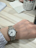 浪琴Longines/浪琴手表女 名匠系列機械表瑞士女表L2.257.4.78.6 L2.128.4.78.6-機械-白盤(pán)鋼25.5 曬單實(shí)拍圖