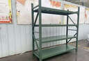 信京貨架倉儲重型倉庫加厚置物架軍綠色裝備器材架 長(cháng)200寬60高200cm 曬單實(shí)拍圖