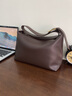 viney托特包包女包牛皮斜挎包大容量單肩包生日新年禮物送女友老婆 【咖色】高檔實(shí)用腋下包 時(shí)尚品牌輕奢百搭休閑通勤大包 曬單實(shí)拍圖