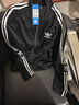 ADIDAS TECHFIT三葉草休閑運動(dòng)夾克外套春秋季立領(lǐng)男女三條杠刺繡運動(dòng)服 黑色 S 建議80-100斤 曬單實(shí)拍圖