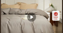 【100S新疆長(cháng)絨棉被套】高端純色輕奢高級感全棉被罩被套 深巖灰【100S新疆長(cháng)絨棉】 160X210cm單被套 曬單實(shí)拍圖
