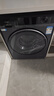 海爾（Haier）旗艦新品4.0升級款 直驅滾筒洗衣機全自動(dòng)10公斤容量超薄洗烘一體機藍盾除菌 慕斯洗以舊換新37E 晶彩屏+智能投放+1.15洗凈比+升級慕斯洗 曬單實(shí)拍圖