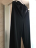 大碼闊腿褲女2025新高腰小個(gè)子垂感西裝休閑褲夏春秋薄款寬松裙褲 黑色【長(cháng)褲】96-99MC S 【建議80-110斤】 曬單實(shí)拍圖